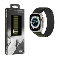 Curea NOA, Adventure Loop pentru Apple Watch 45/49 mm, Gri/Verde
