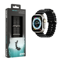 Curea NOA, H2O Band pentru Apple Watch 45/49 mm, Negru