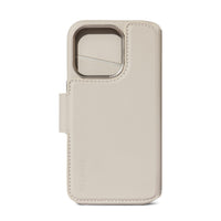 Husa din piele cu portofel detasabil Decoded pentru iPhone 15 Pro