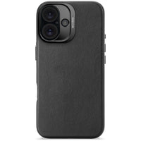 Husa din piele Decoded pentru iPhone 16 | Negru