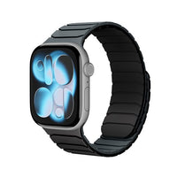 Curea NOA Magnetic Switch Band pentru Apple Watch 38-42mm | Negru-Gri