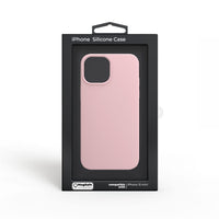 Husa NOA din silicon pentru iPhone 13 Mini | compatibila MagSafe, Roz