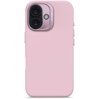 Husă de protecție DECODED din silicon antimicrobian pentru iPhone 16 - Mov liliac
