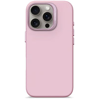Husă de protecție DECODED din silicon antimicrobian pentru iPhone 16 Pro - Mov Lilla