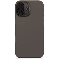Husă din silicon antimicrobian DECODED AntiMicrobial pentru iPhone 16 Plus - Negru Phantom