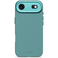 Husă din silicon antimicrobian DECODED pentru iPhone 17 Air - Albastru Retro
