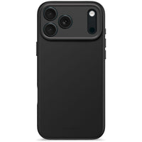 Husa Antimicrobiană din Silicon DECODED pentru iPhone 17 Pro Max - Phantom Black