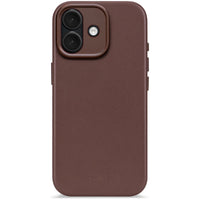 Husă de piele DECODED pentru iPhone 17 - Maro Ciocolatiu