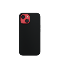 Husa din silicon NOA pentru iPhone 13 | compatibila MagSafe, Neagra