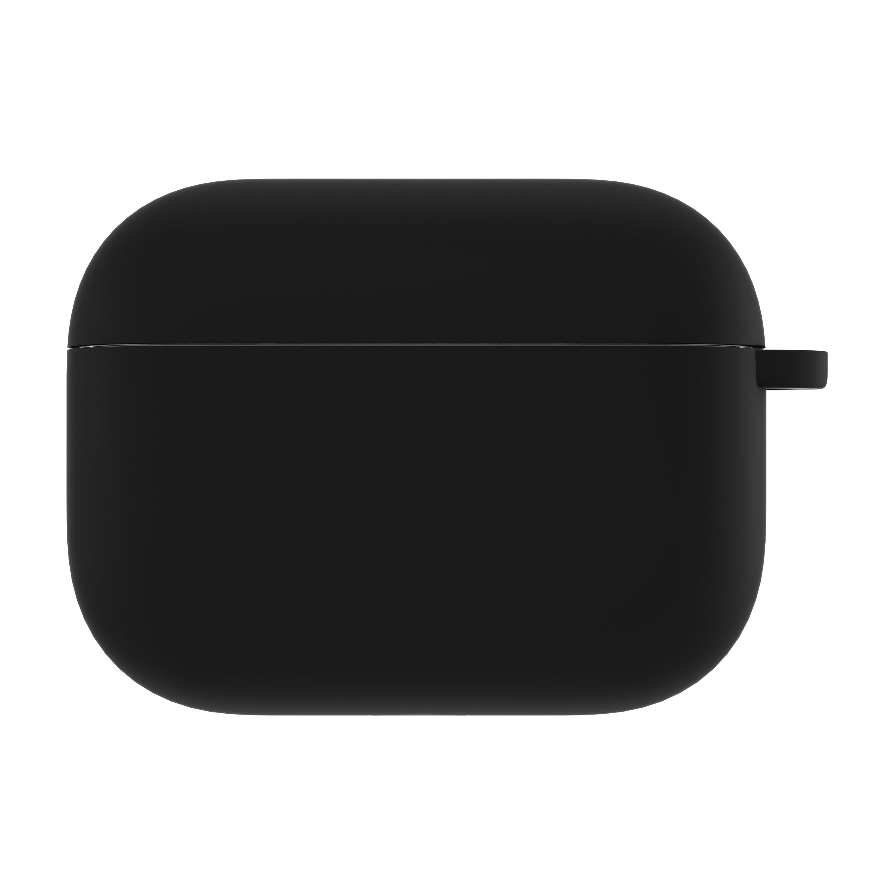 Carcasă din silicon NOA pentru AirPods Pro 3 (2025), Neagră