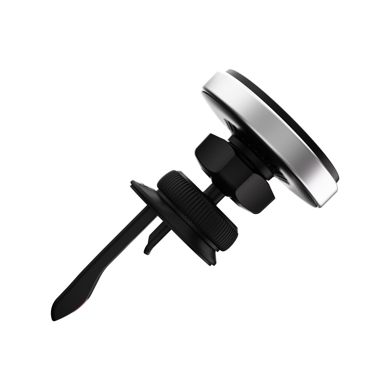 NOA Încărcător Auto Magnetic 15W Qi2 Compatibil MagSafe cu Prindere în Grila de Ventilație