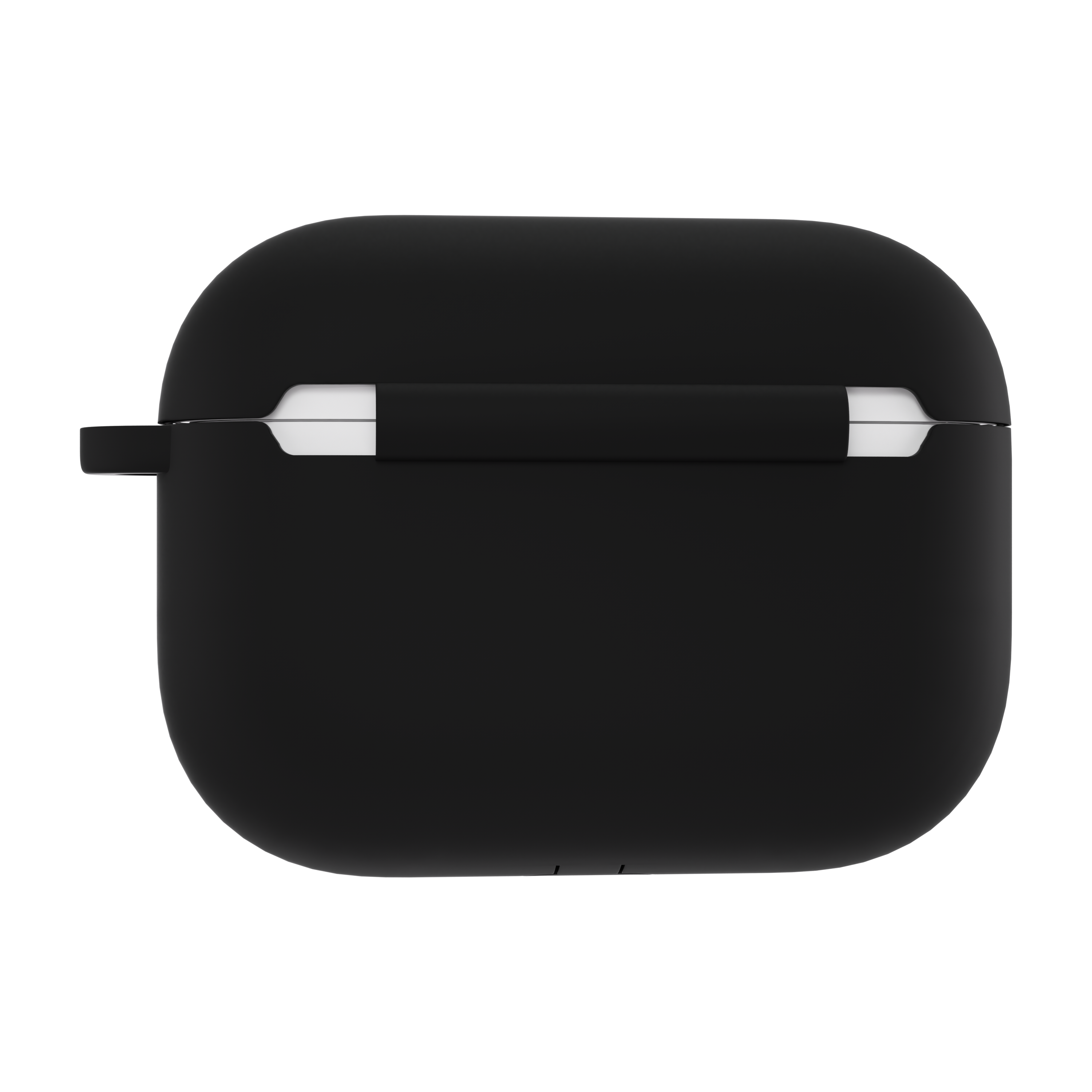 Carcasă din silicon NOA pentru AirPods Pro 3 (2025), Neagră