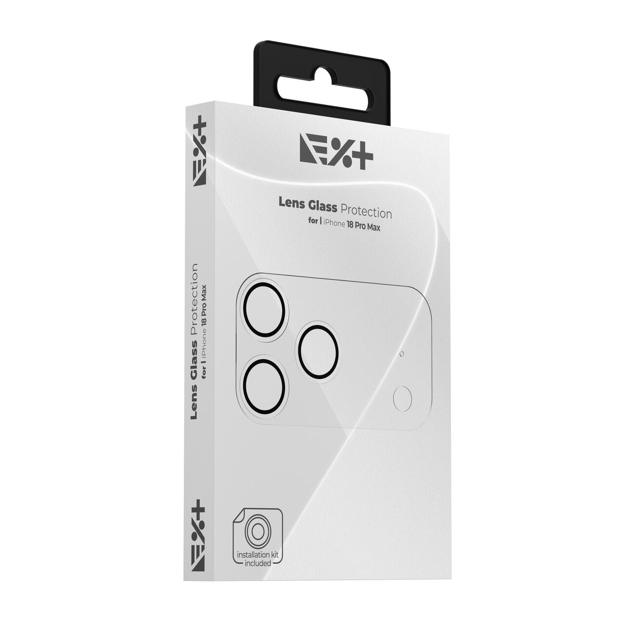 Folie de Protectie din Sticla NOA pentru Lentile Camera iPhone 18 Pro Max