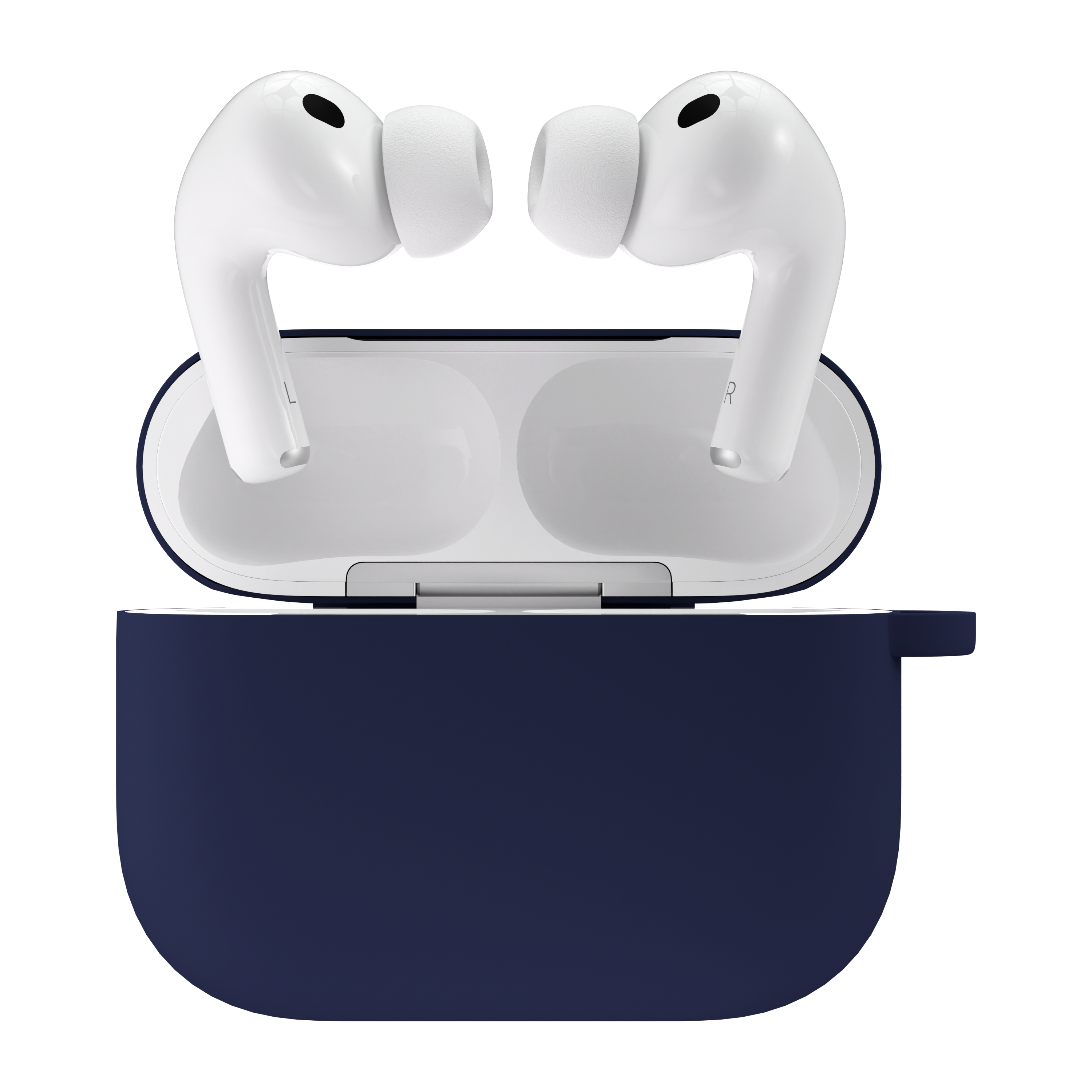 Husă din silicon NOA pentru AirPods Pro 3 (2025), Albastru
