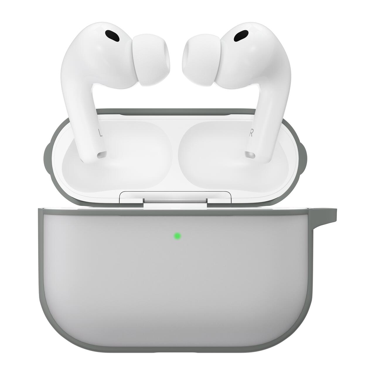 Husă NOA TPU pentru AirPods Pro 3 (2025), Gri