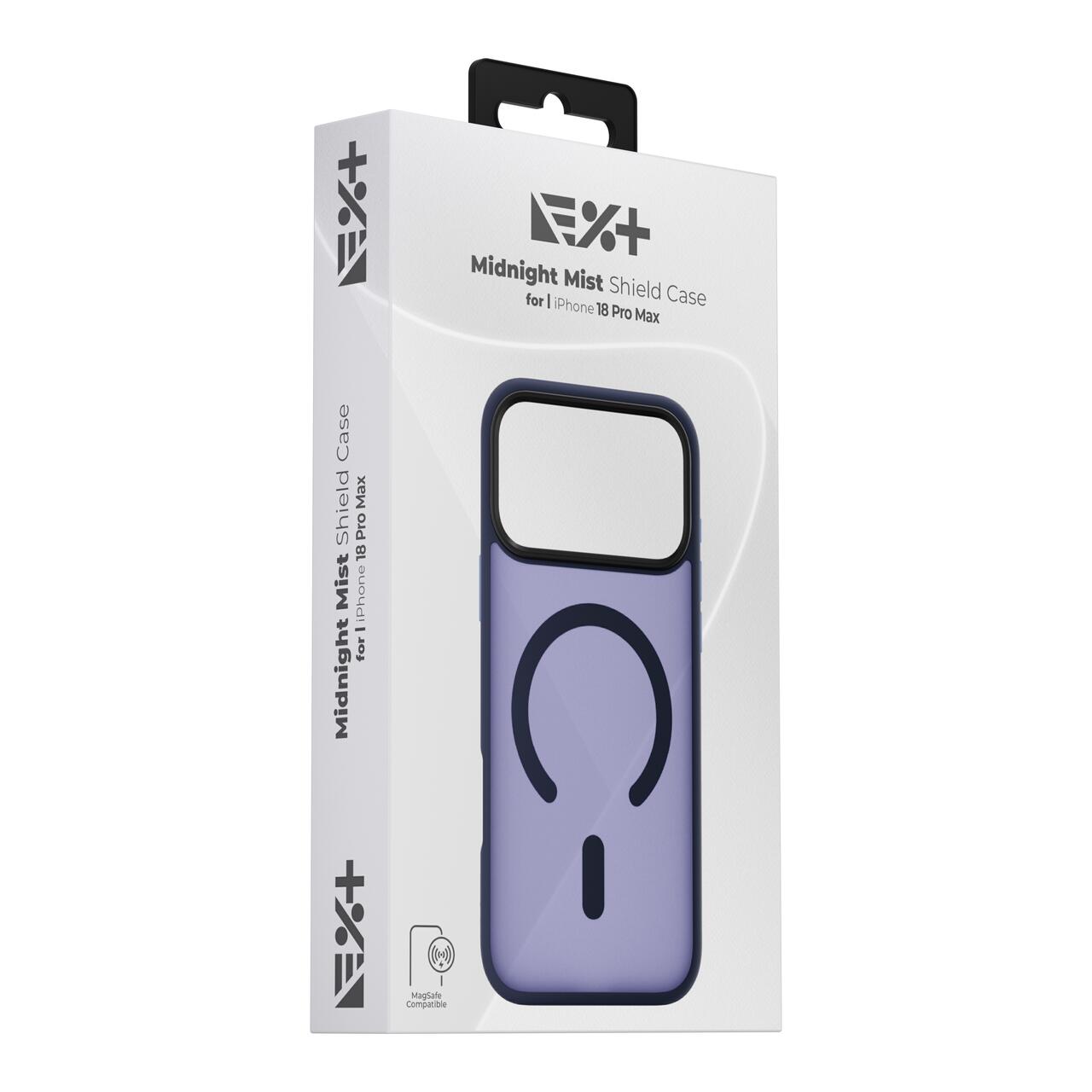 Husa NOA Mist Shield pentru iPhone 18 Pro Max Compatibila MagSafe | Midnight