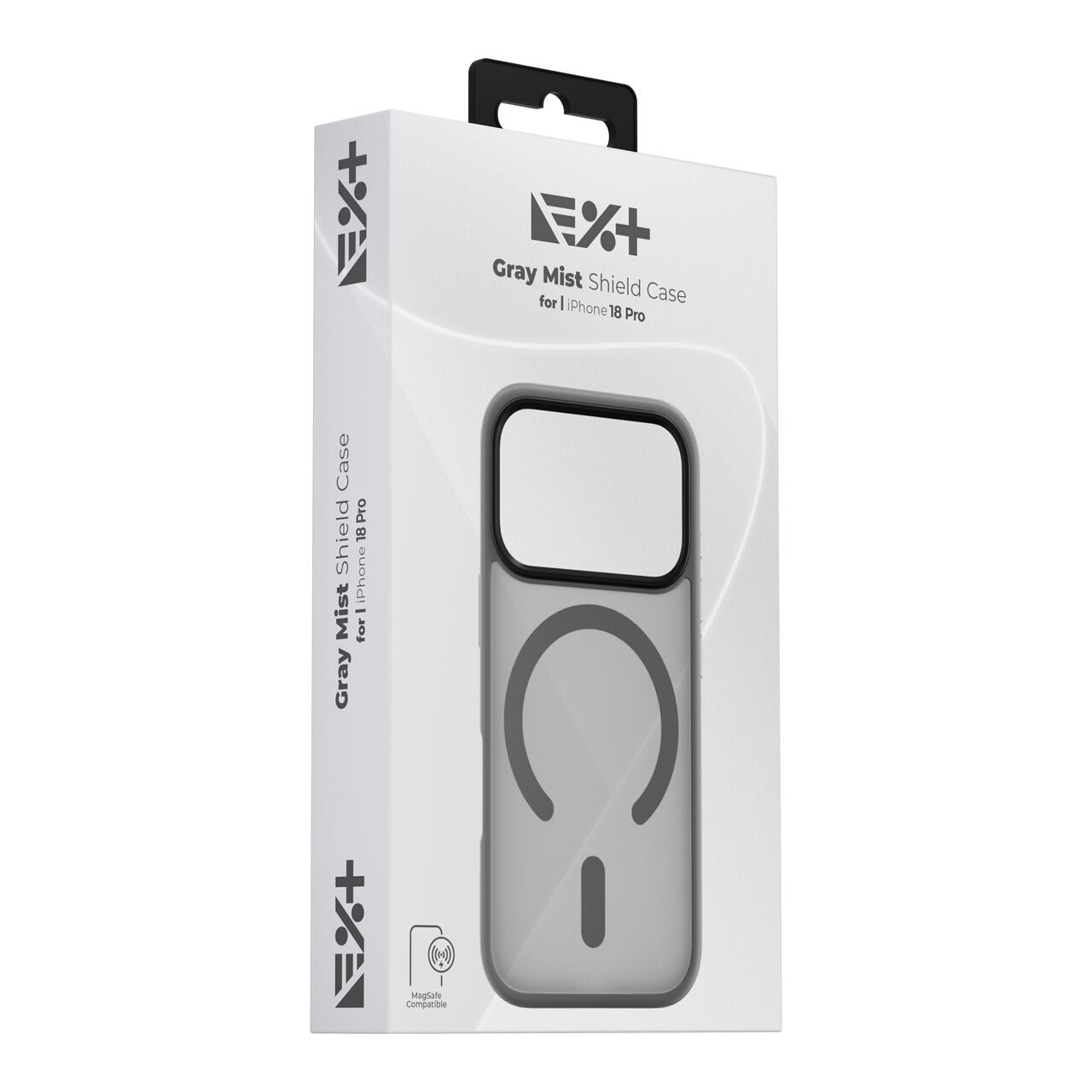 Husa NOA Mist Shield pentru iPhone 18 Pro Compatibila MagSafe | Gri