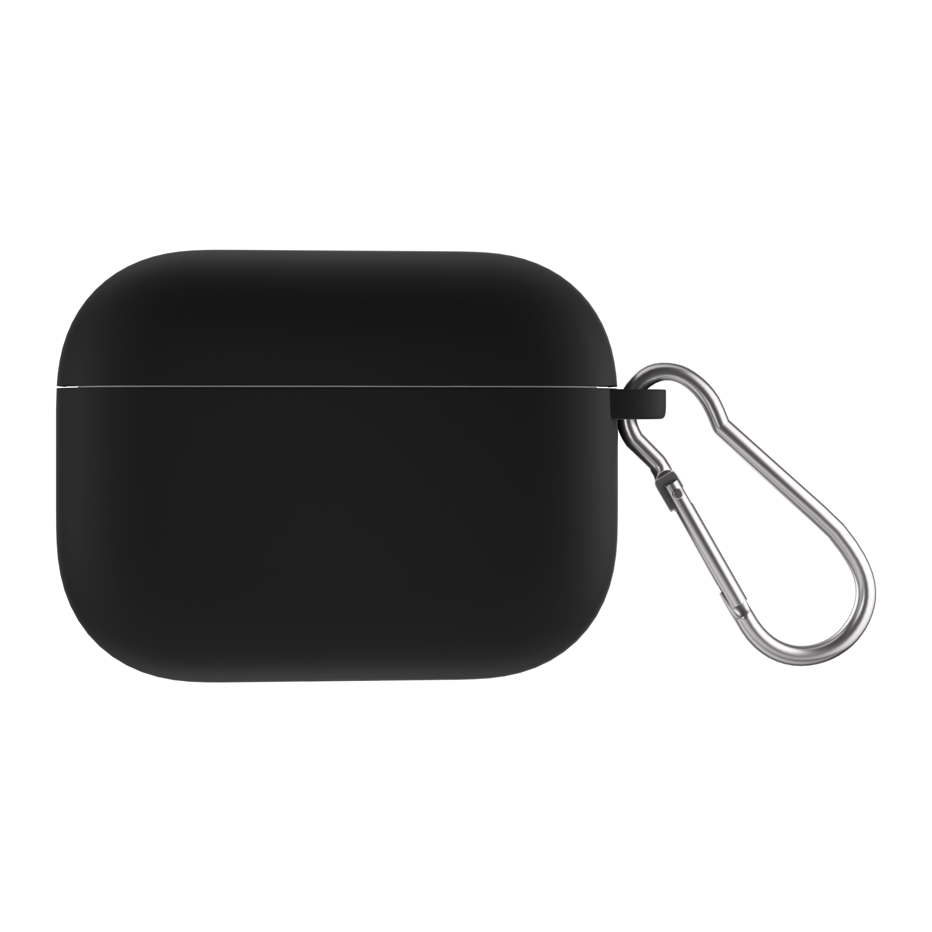Carcasă din silicon NOA pentru AirPods Pro 3 (2025), Neagră