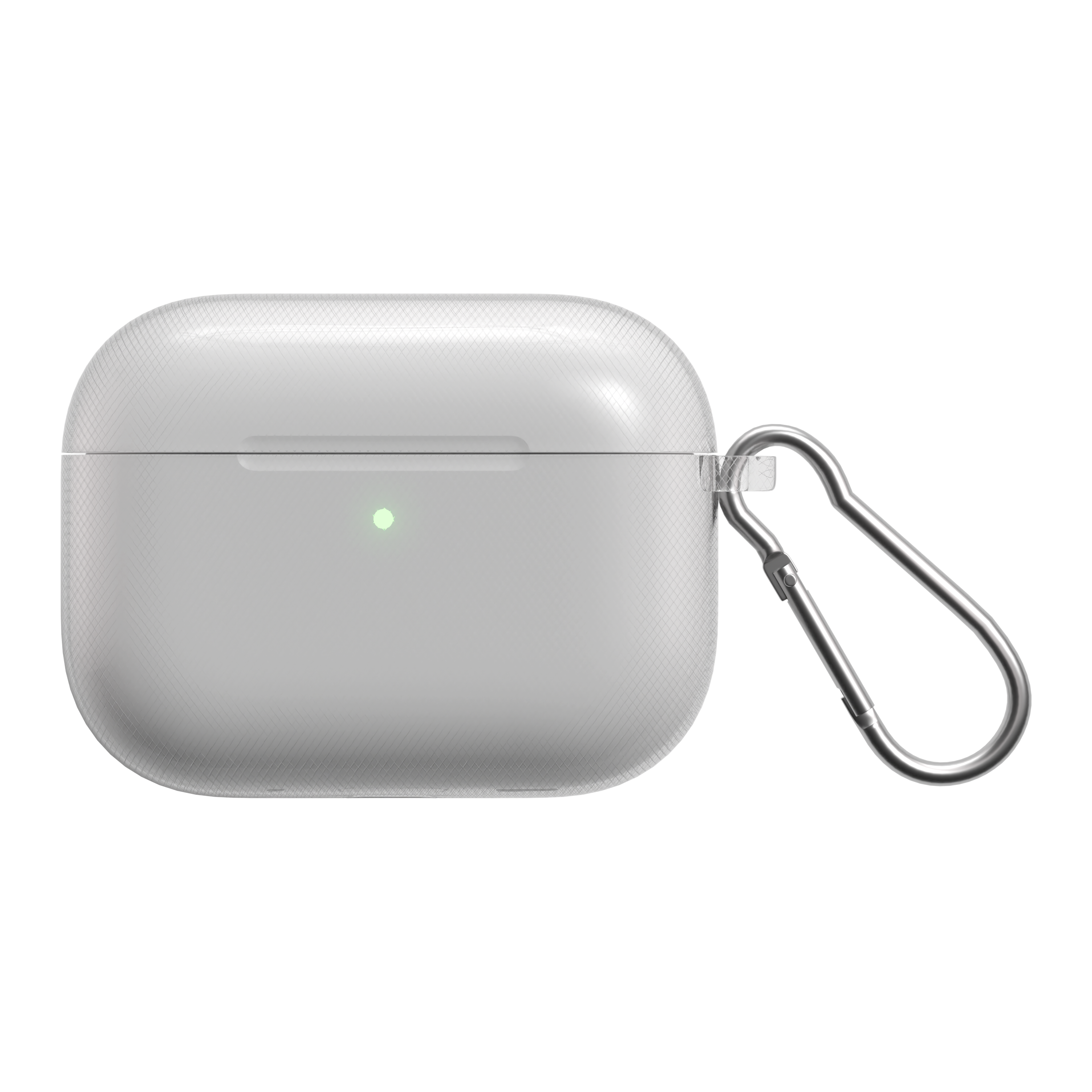 Husă de silicon NOA pentru AirPods Pro 3 (2025), Transparentă