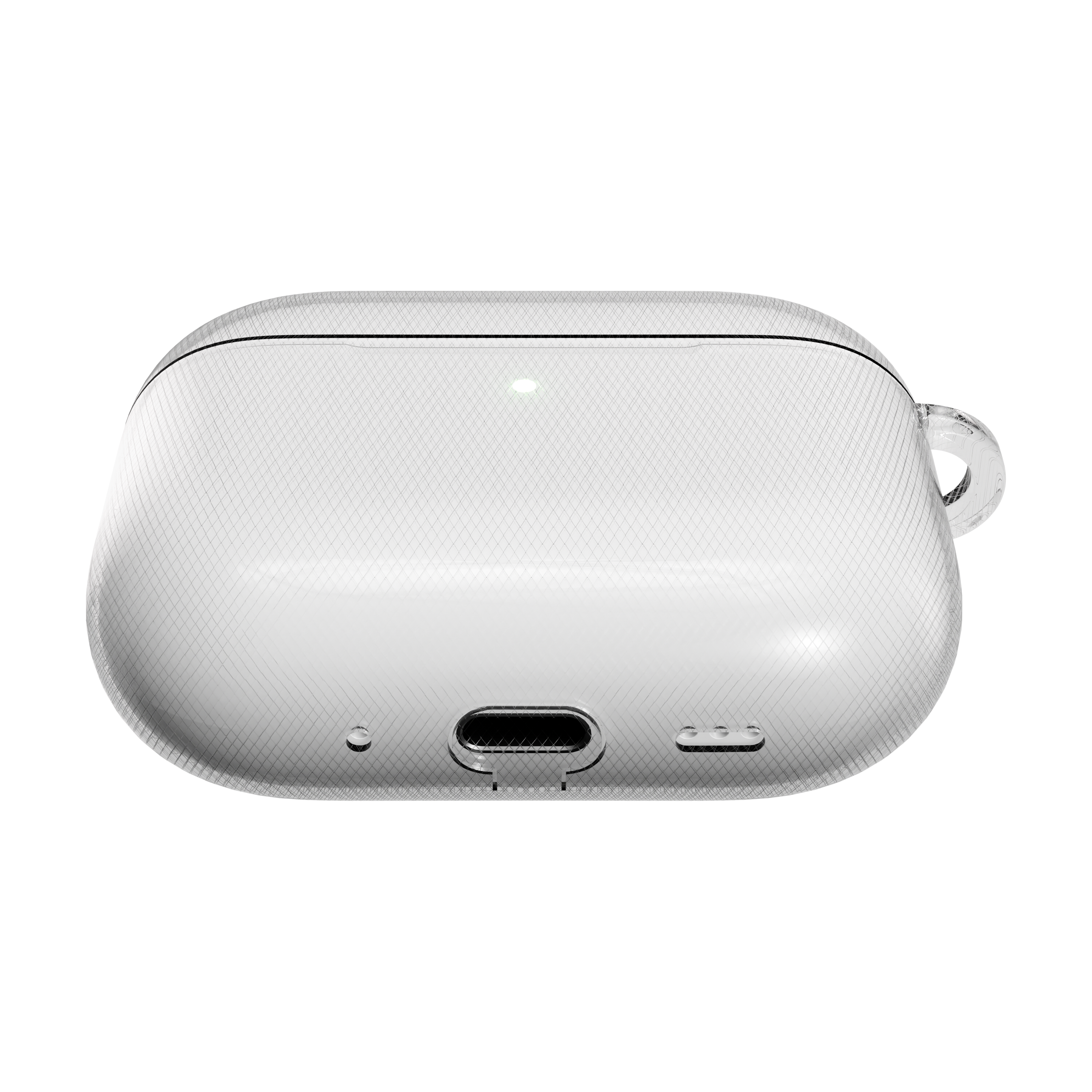 Husă de silicon NOA pentru AirPods Pro 3 (2025), Transparentă