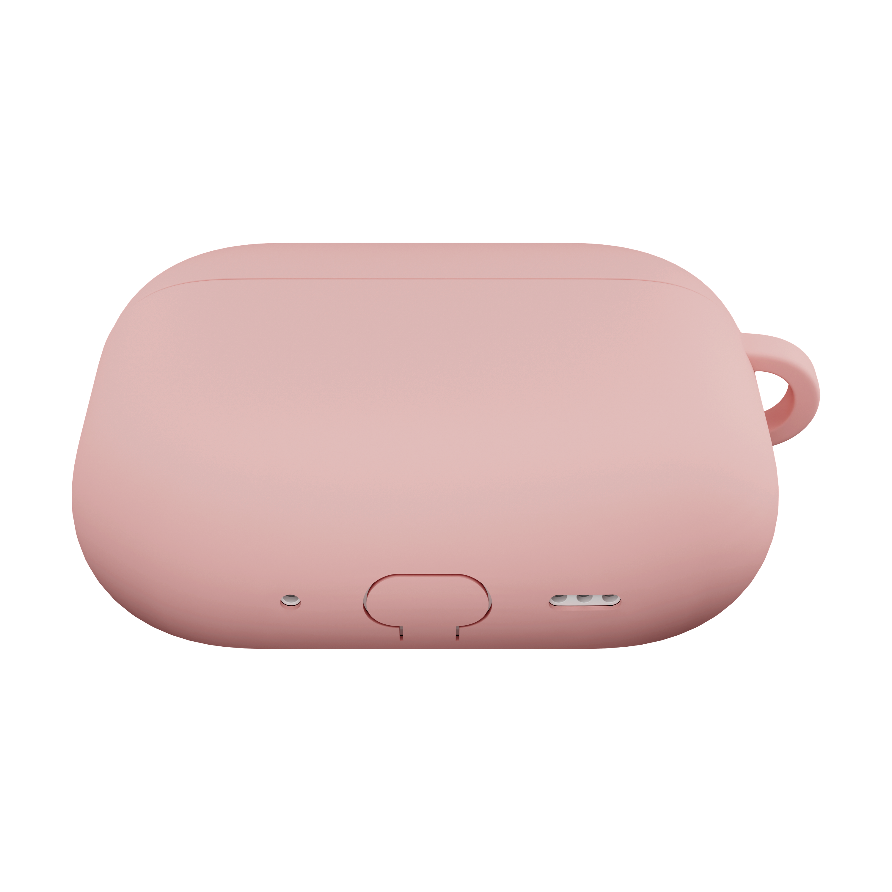 Husă de silicon NOA pentru AirPods Pro 3 (2025), Roz