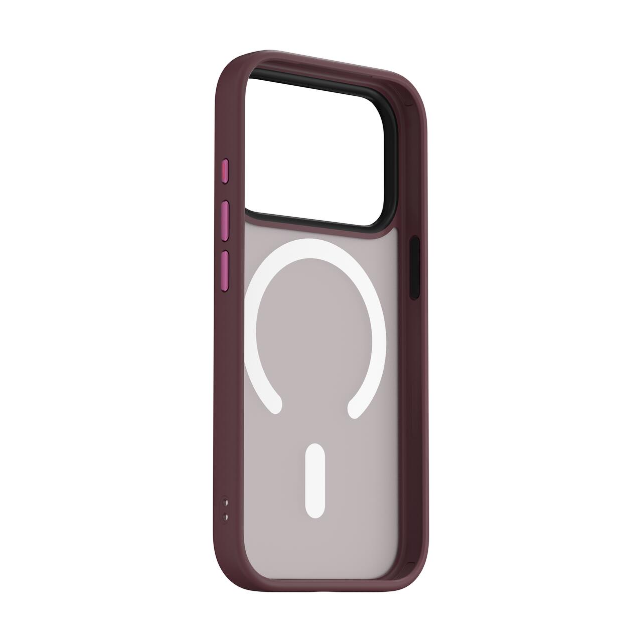 Husa NOA Mist Shield pentru iPhone 18 Pro Compatibila MagSafe | Dark Cherry