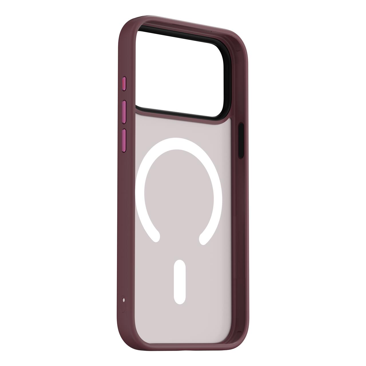 Husa NOA Mist Shield pentru iPhone 18 Pro Max Compatibila MagSafe | Dark Cherry