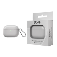Husă de silicon NOA pentru AirPods Pro 3 (2025), Transparentă