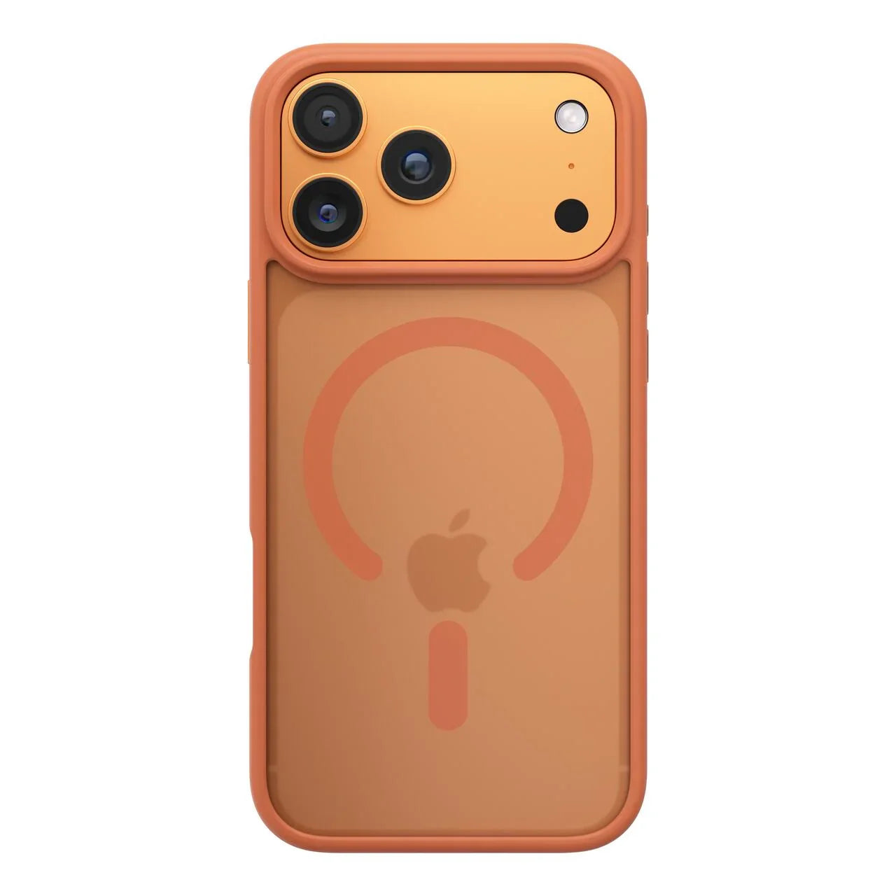 Husă de protecție NOA Mist Shield, compatibilă MagSafe, pentru iPhone 17 Pro, Portocaliu