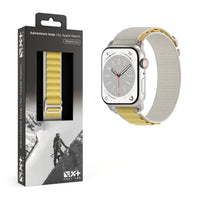 Curea NOA, Adventure Loop pentru Apple Watch 41 mm, Alb/Galben