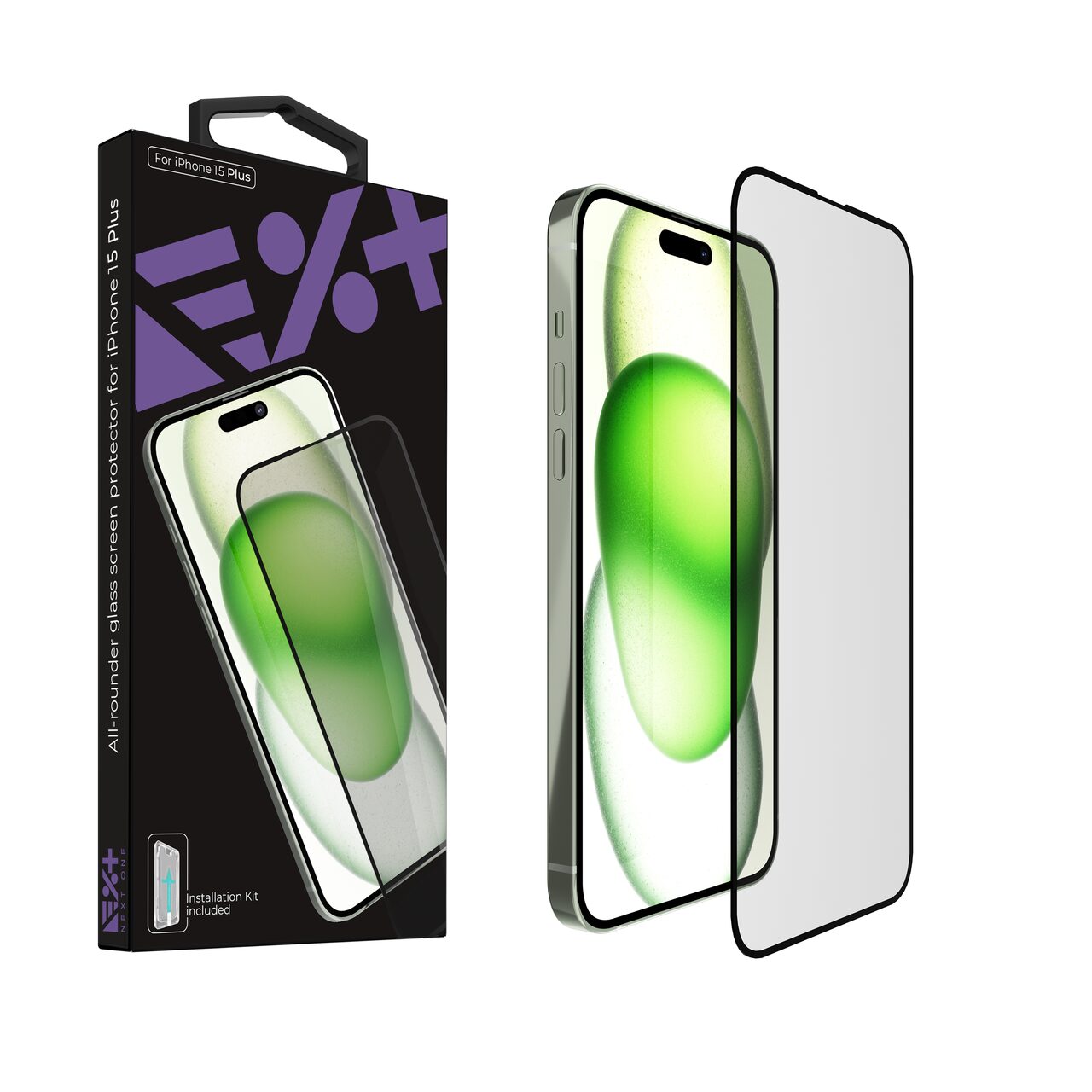 Folie de protectie din sticla Privacy NOA pentru iPhone 15 Plus