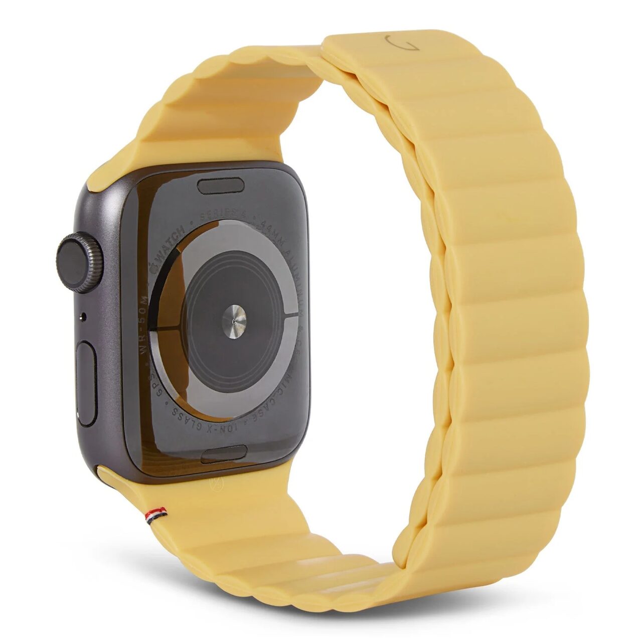 Curea magnetică din silicon Lite Decoded pentru Apple Watch 45/44/42mm generațiile 1-7 - Sweet Corn
