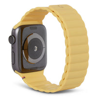 Curea magnetică din silicon Lite Decoded pentru Apple Watch 45/44/42mm generațiile 1-7 - Sweet Corn