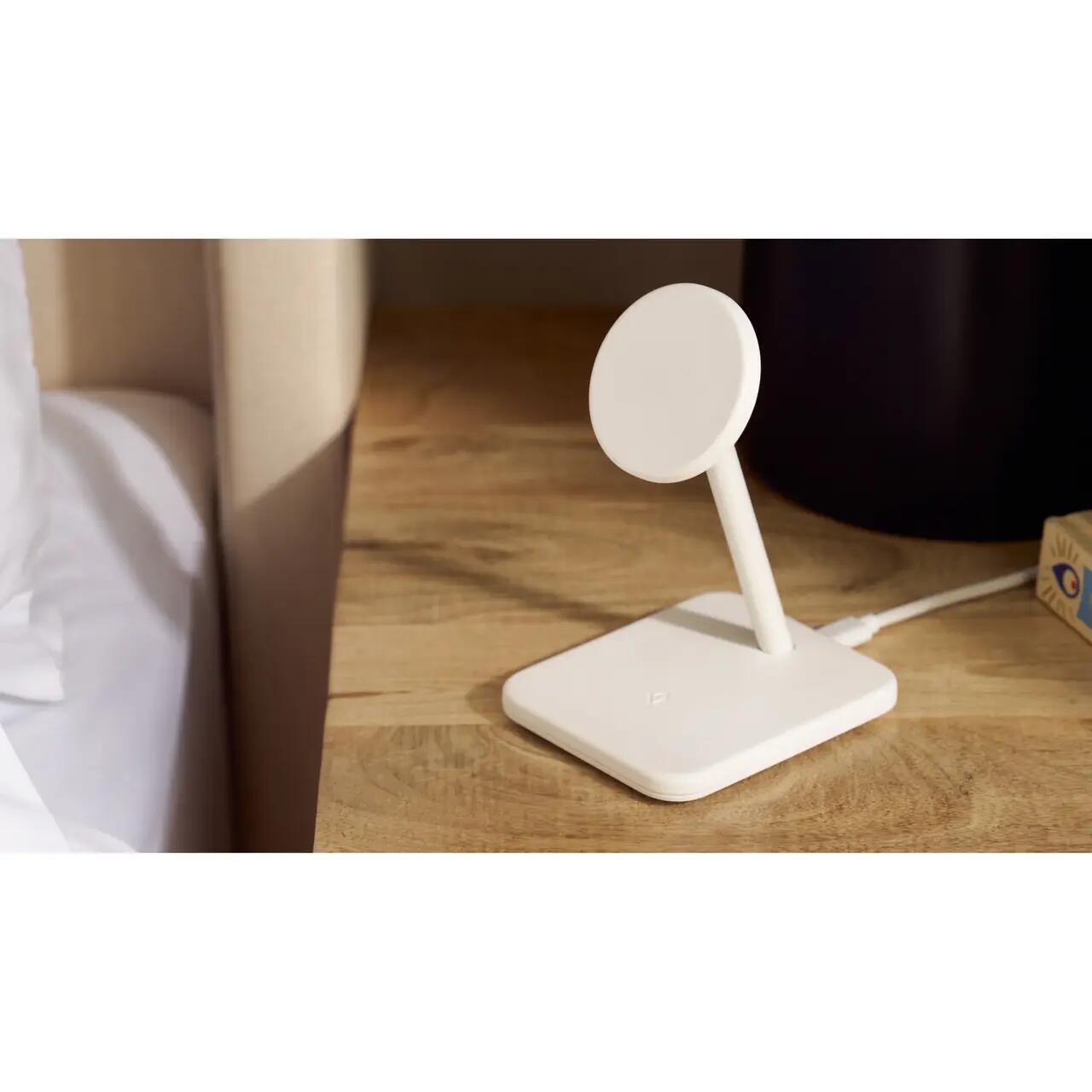 Statie de incarcare wireless HiRise 3Twelve South pentru iPhone, AirPods si Apple Watch | Alb