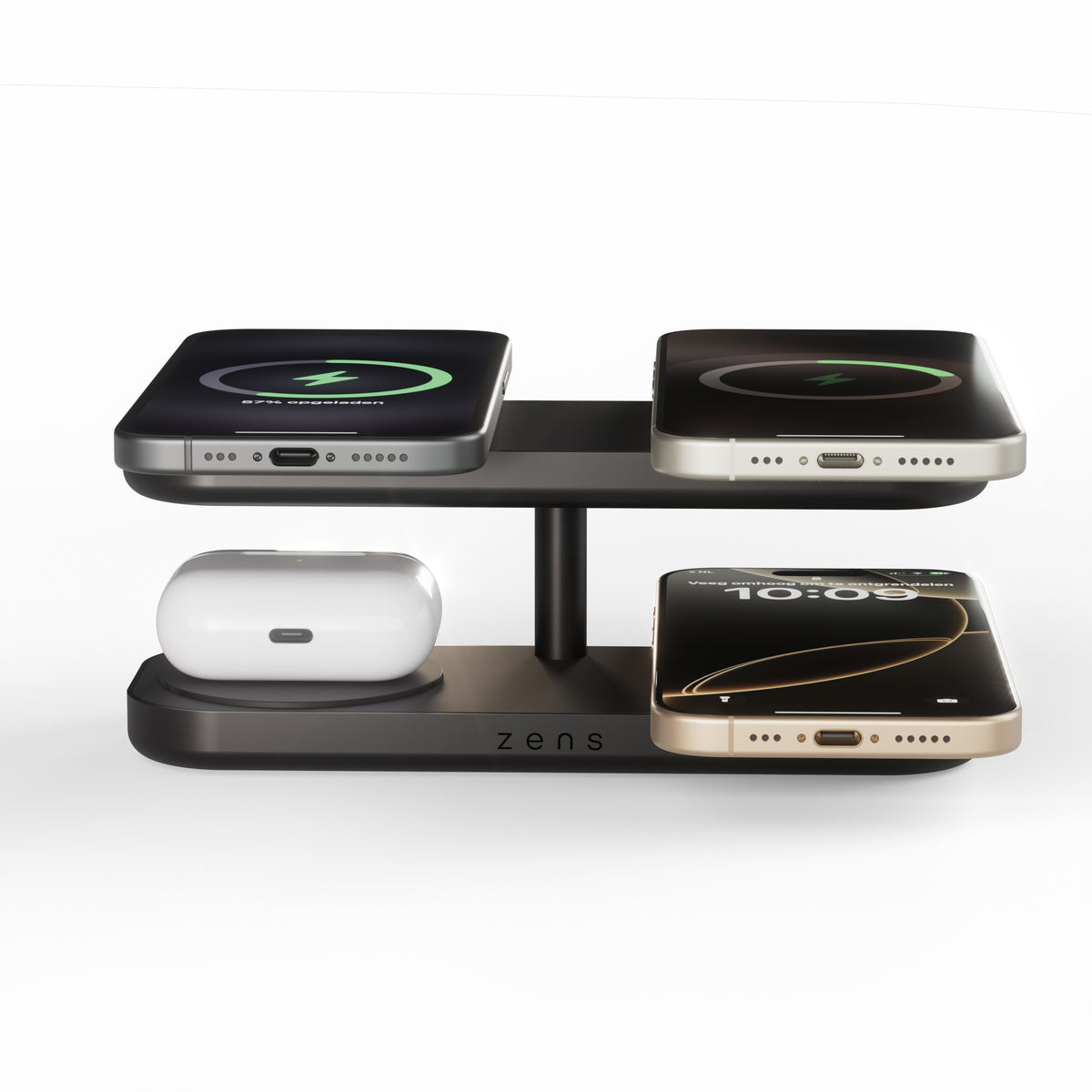 Zens Quattro Wireless Charger Pro 4 Black