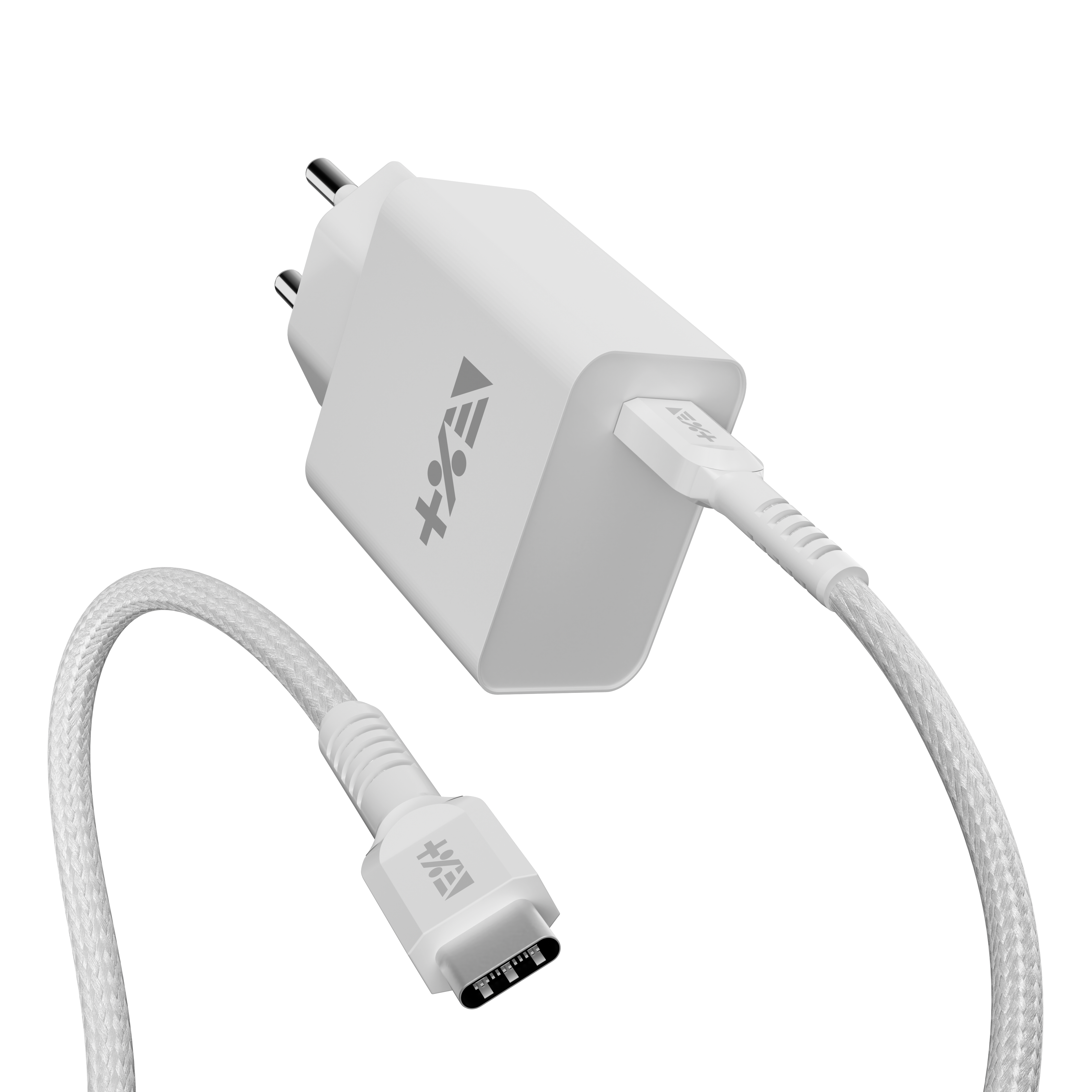 Pachet NOA: adaptor de perete 20W PD si cablu USB-C