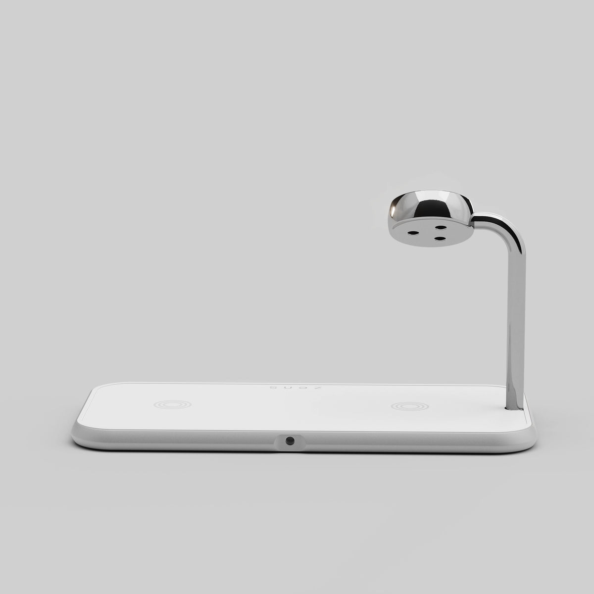 ZENS Dual + Watch Aluminium Wireless Charger – Încărcător wireless pentru 3 dispozitive