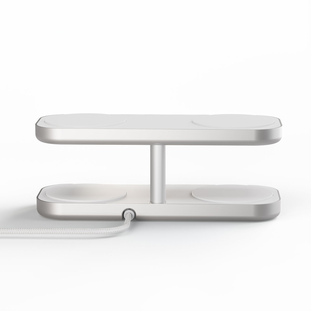 Zens Quattro Wireless Charger Pro 4 White