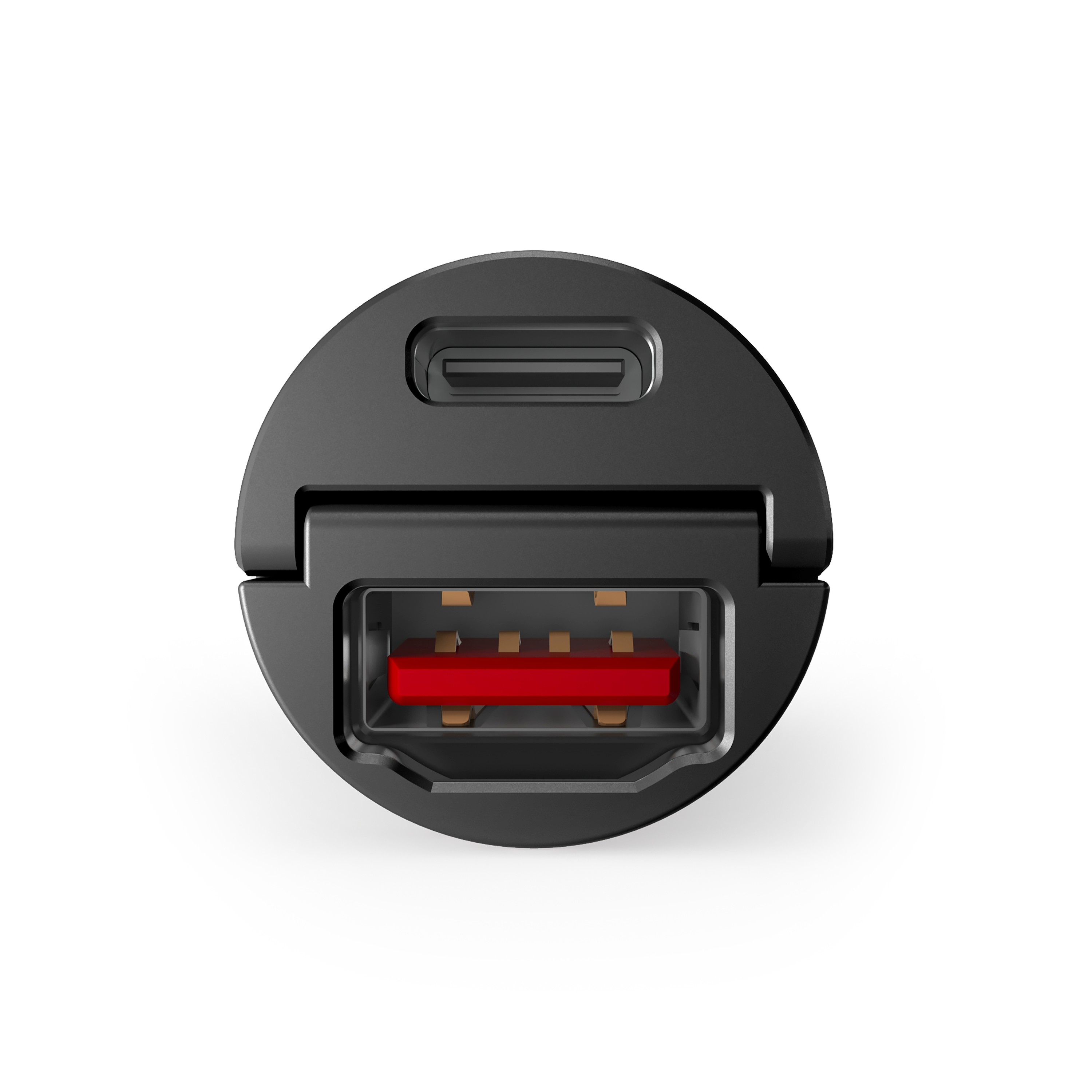 Mini incarcator de masina 30W cu doua porturi NOA