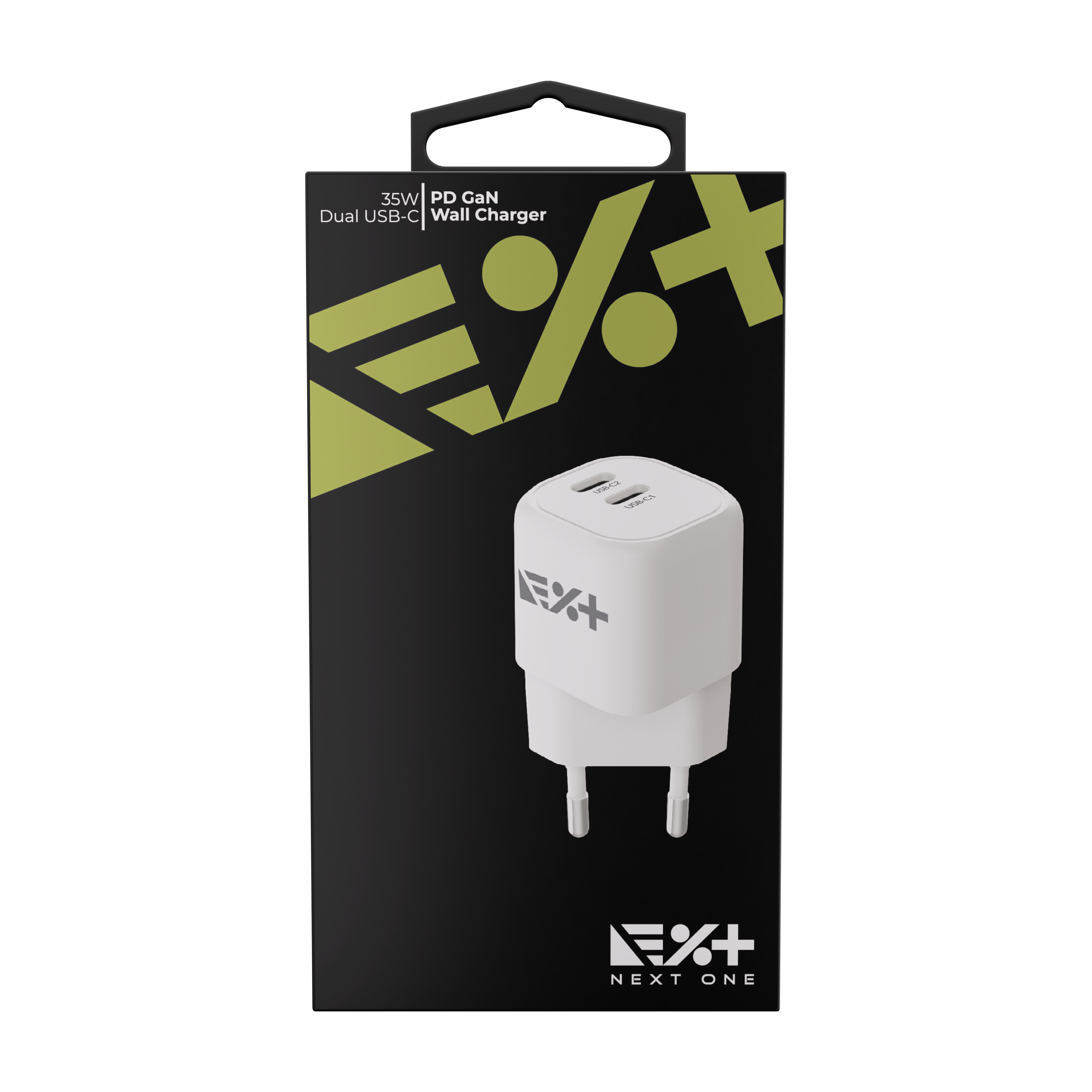 Adaptor de perete 35W GaN cu doua porturi NOA