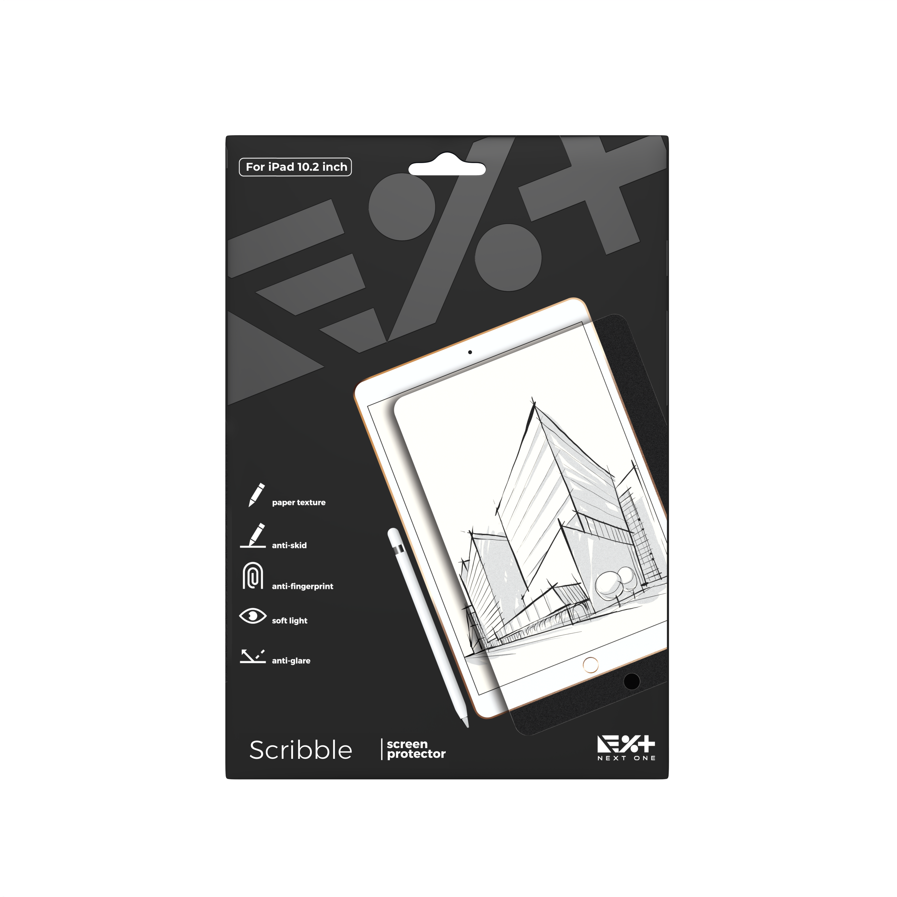 Folie de protectie Scribble NOA pentru iPad de 10.2 inch