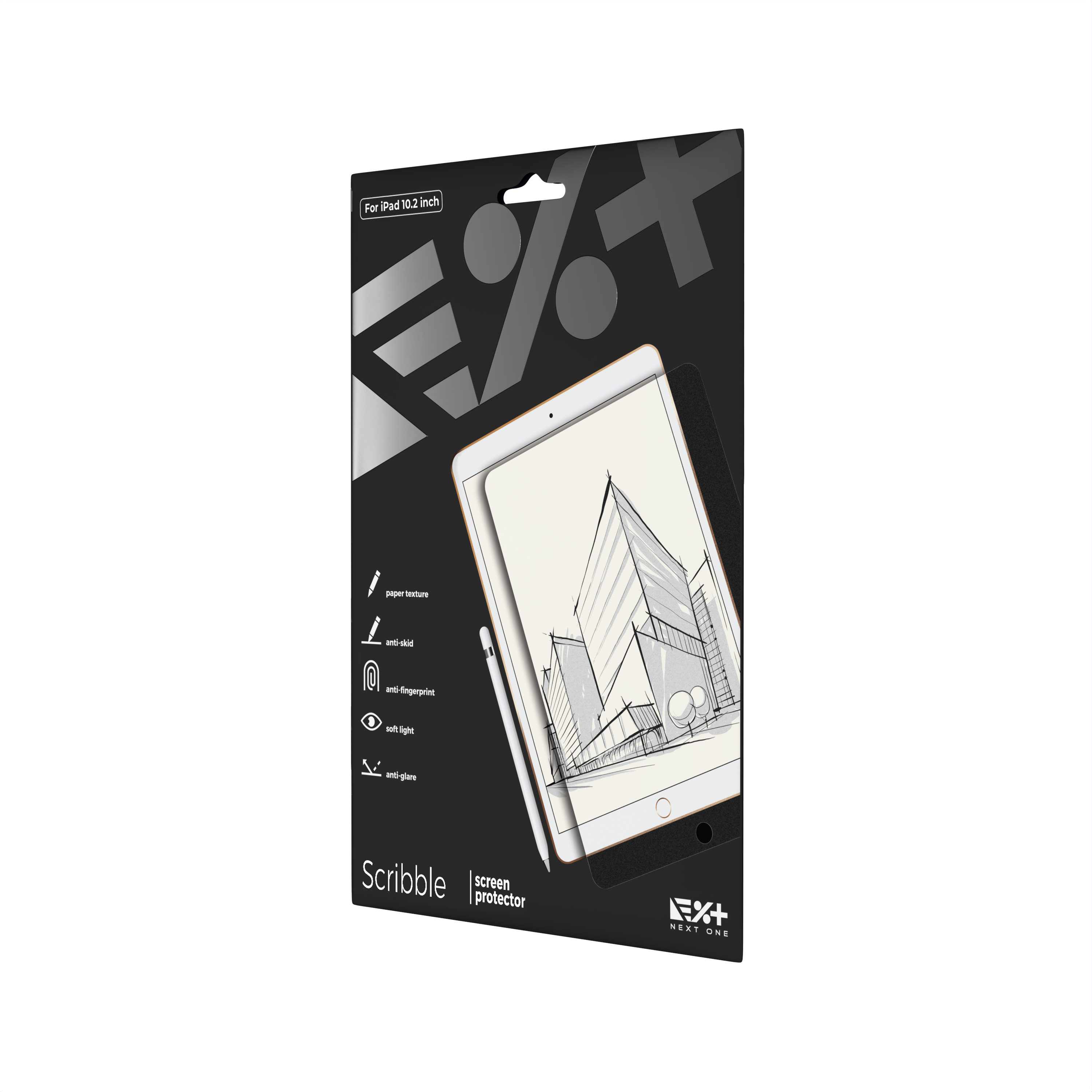 Folie de protectie Scribble NOA pentru iPad de 10.2 inch