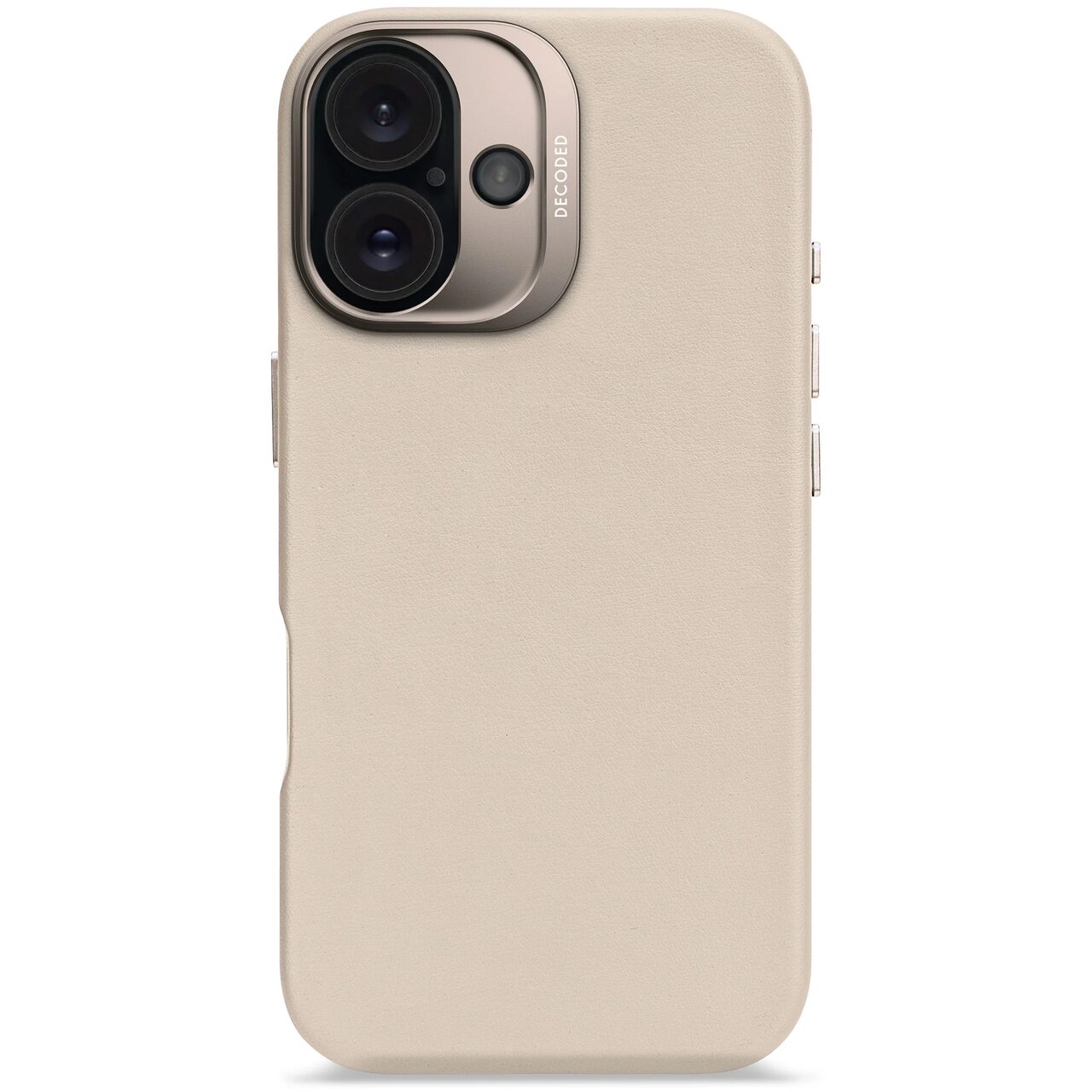 Husa din piele Decoded pentru iPhone 16