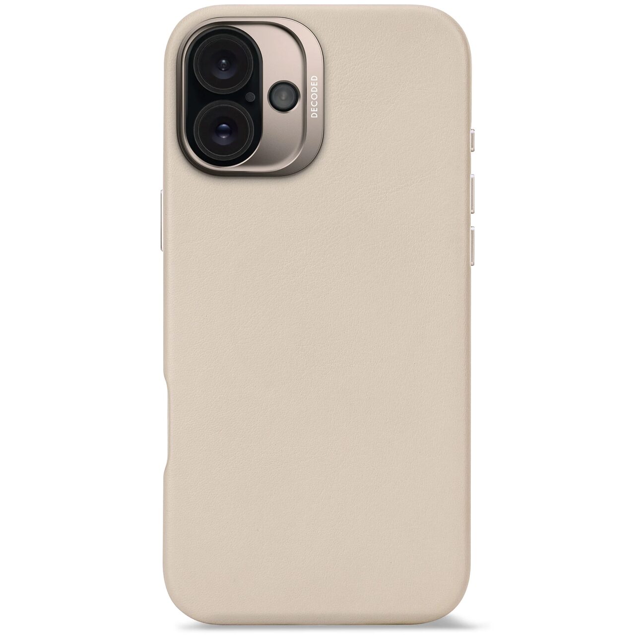 Husa din piele Decoded pentru iPhone 16 Plus | Clay