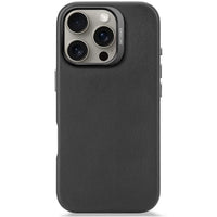 Husa din piele Decoded pentru iPhone 16 Pro | Negru