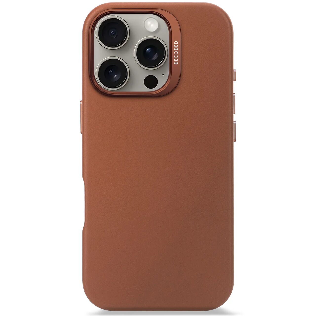 Husa din piele Decoded pentru iPhone 16 Pro