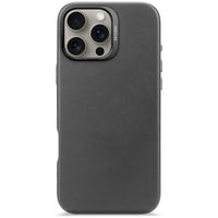 Husa din piele Decoded pentru iPhone 16 Pro Max | Negru