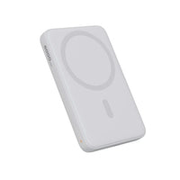 Baterie externă, Powerbank AUKEY 5000mAh MagSafe – încărcare wireless 15W + PD 20W, compactă și magnetică
