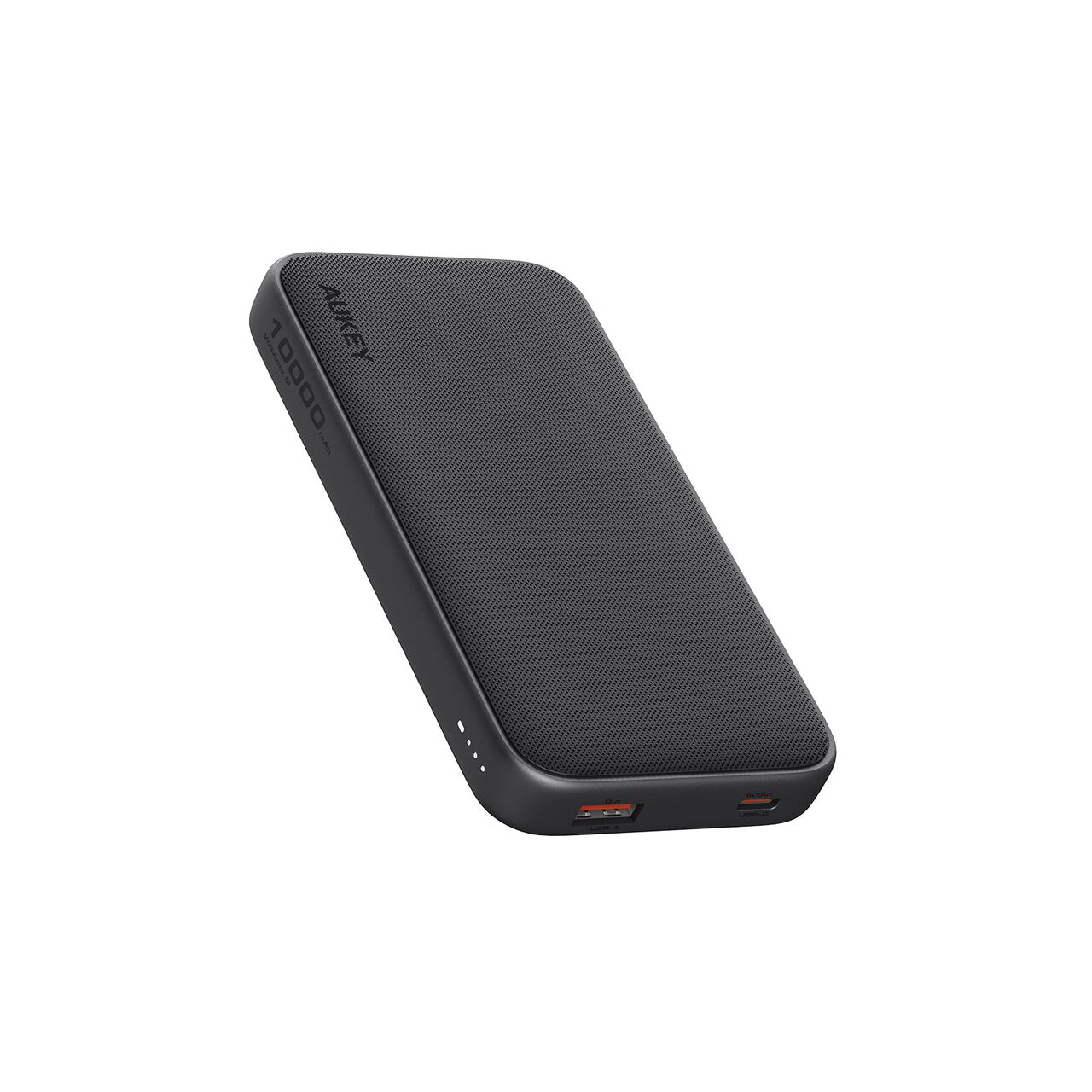Baterie externă, Powerbank AUKEY SparkGo 10000mAh – încărcare rapidă 15W, portabilă și subțire, Gri