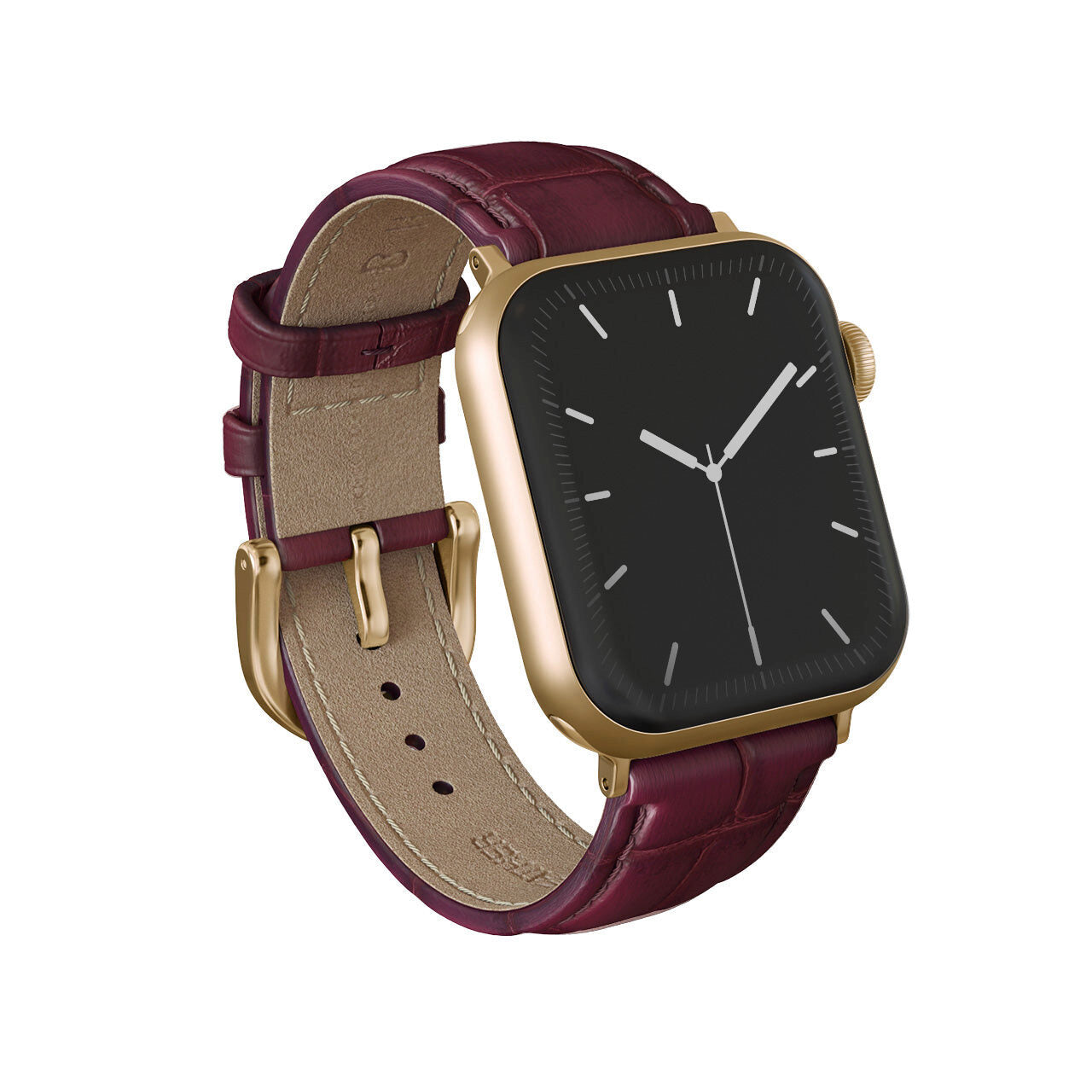 Curea BURGA din piele naturală pentru Apple Watch - Mob Wife 38/40 mm
